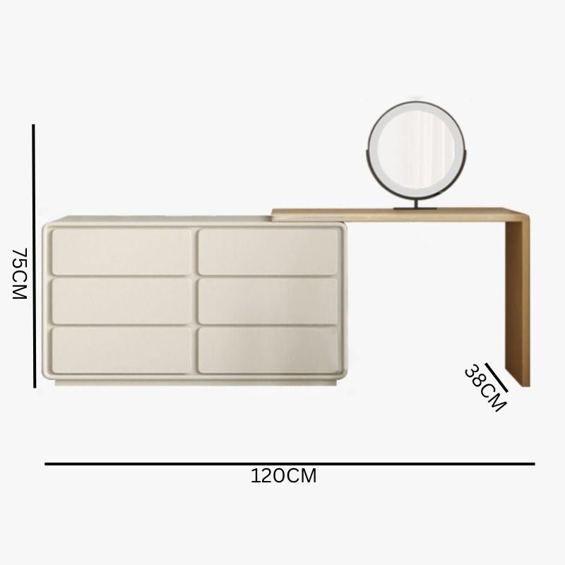 Sydney Black Glass Vanity Set