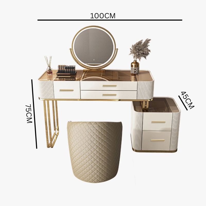 Tokyo Glassy White Vanity