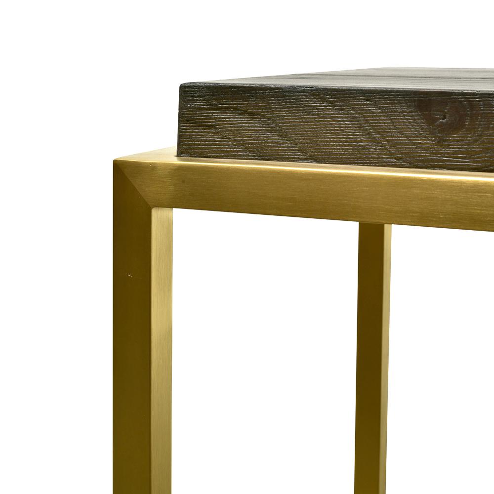 Alexander Console Table - Black & Gold - Console