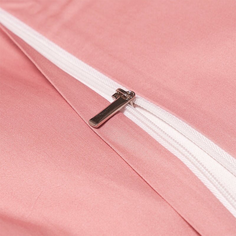 Alexandra Pink Luxury Duvet Cover Set (1000 TC) - Duvet Covers