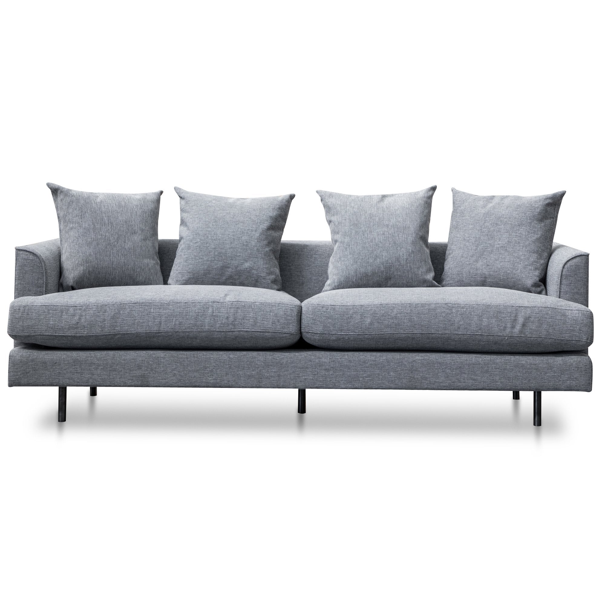 Alexer 3S Sofa - Graphite Grey - Sofas