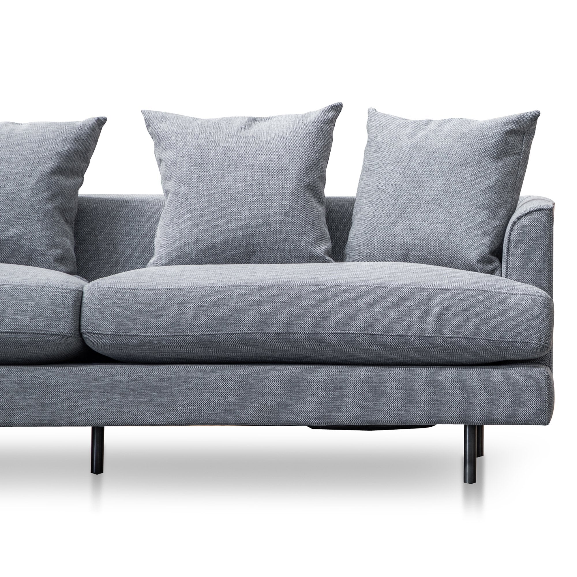 Alexer 3S Sofa - Graphite Grey - Sofas