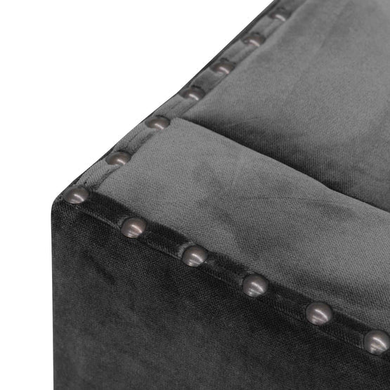 Amara Armchair - Cosmic Grey Velvet - Armchairs