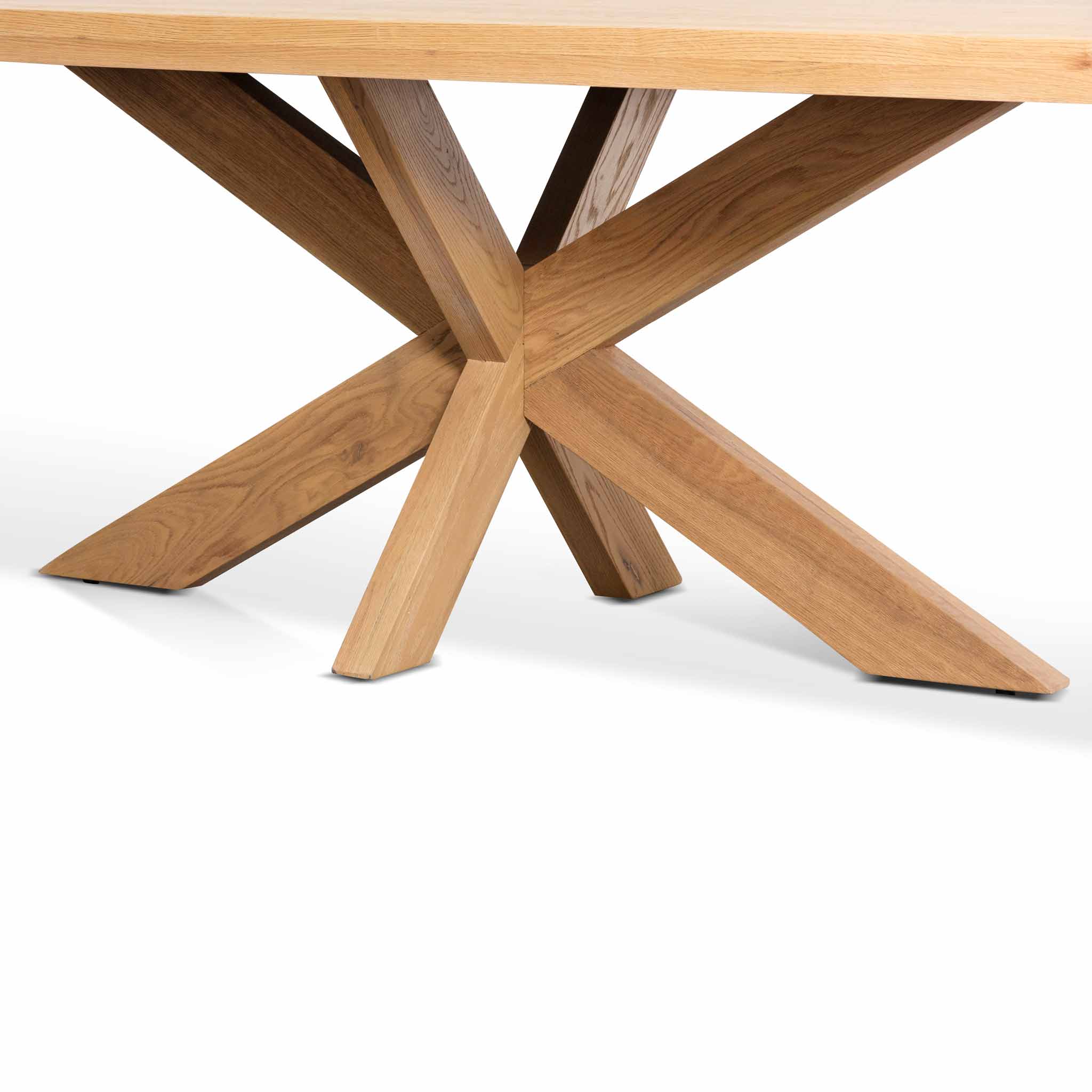 Amazon 2.2m Wooden Dining Table - Distress Natural - Dining Tables