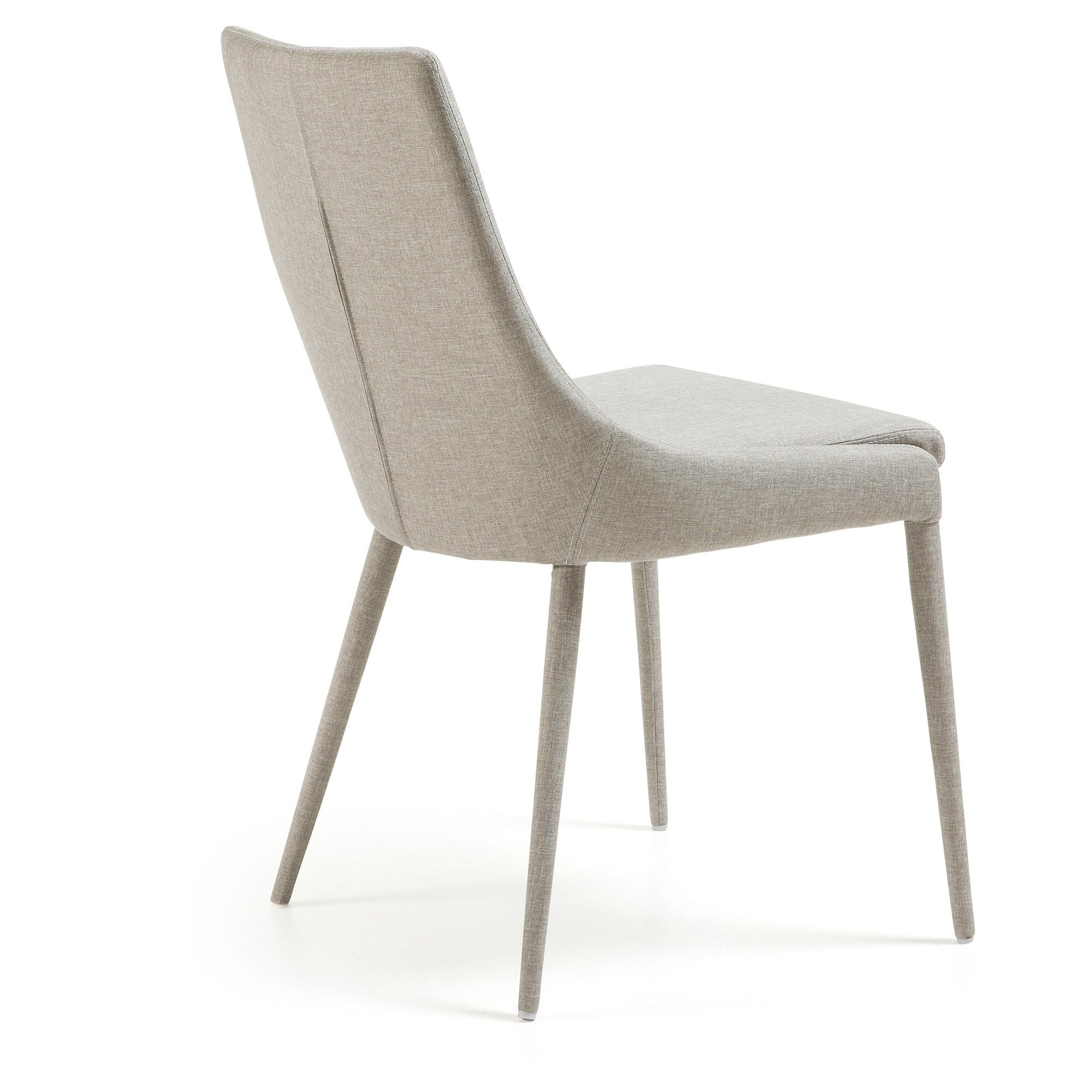 Amina Fabric Dining Chair - Light Grey - Dining Chairs