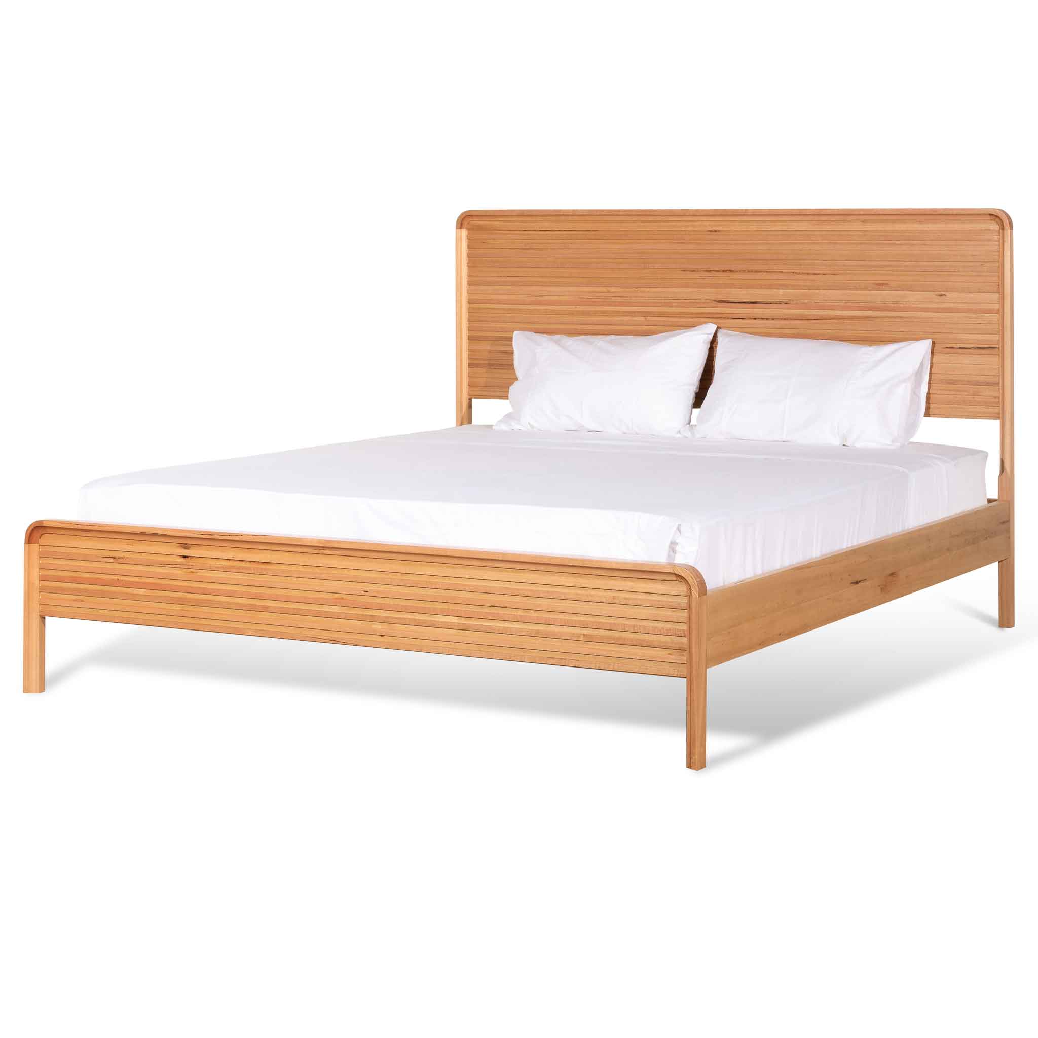 Archie King Bed Frame - Messmate - Beds