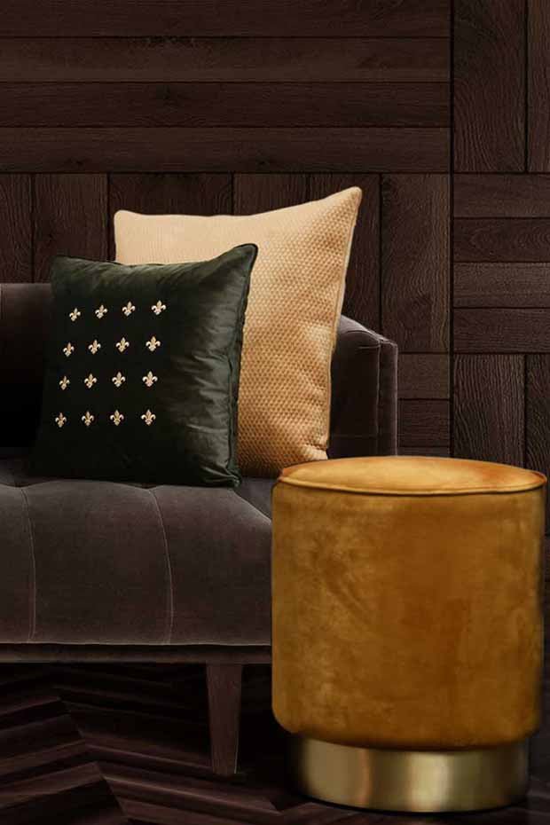 Ashton Classic Quilted Pillow Cover , Caramel - Pillow Covers