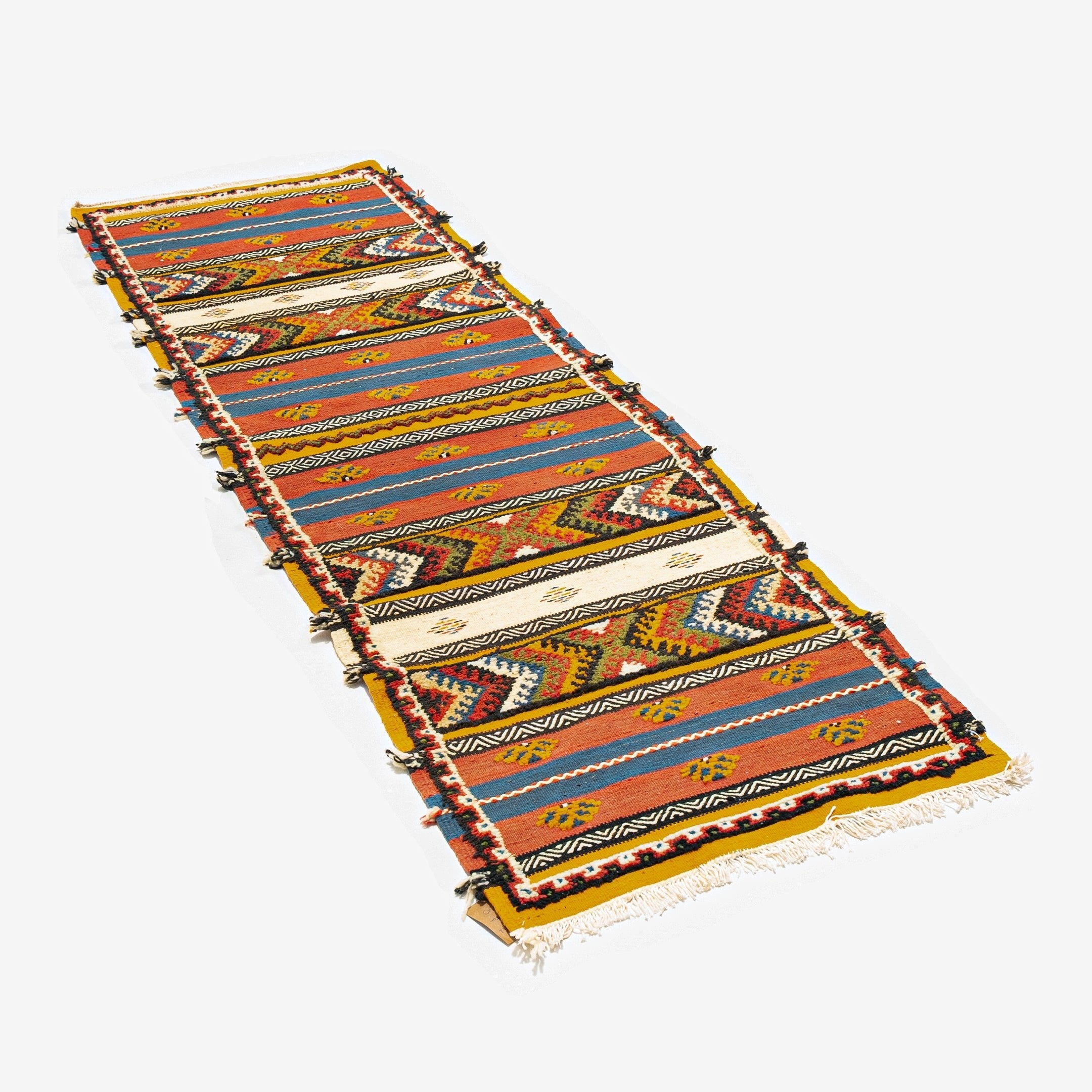 Berber Kilim Runner- Glawi Taznakht - Berber Kilim