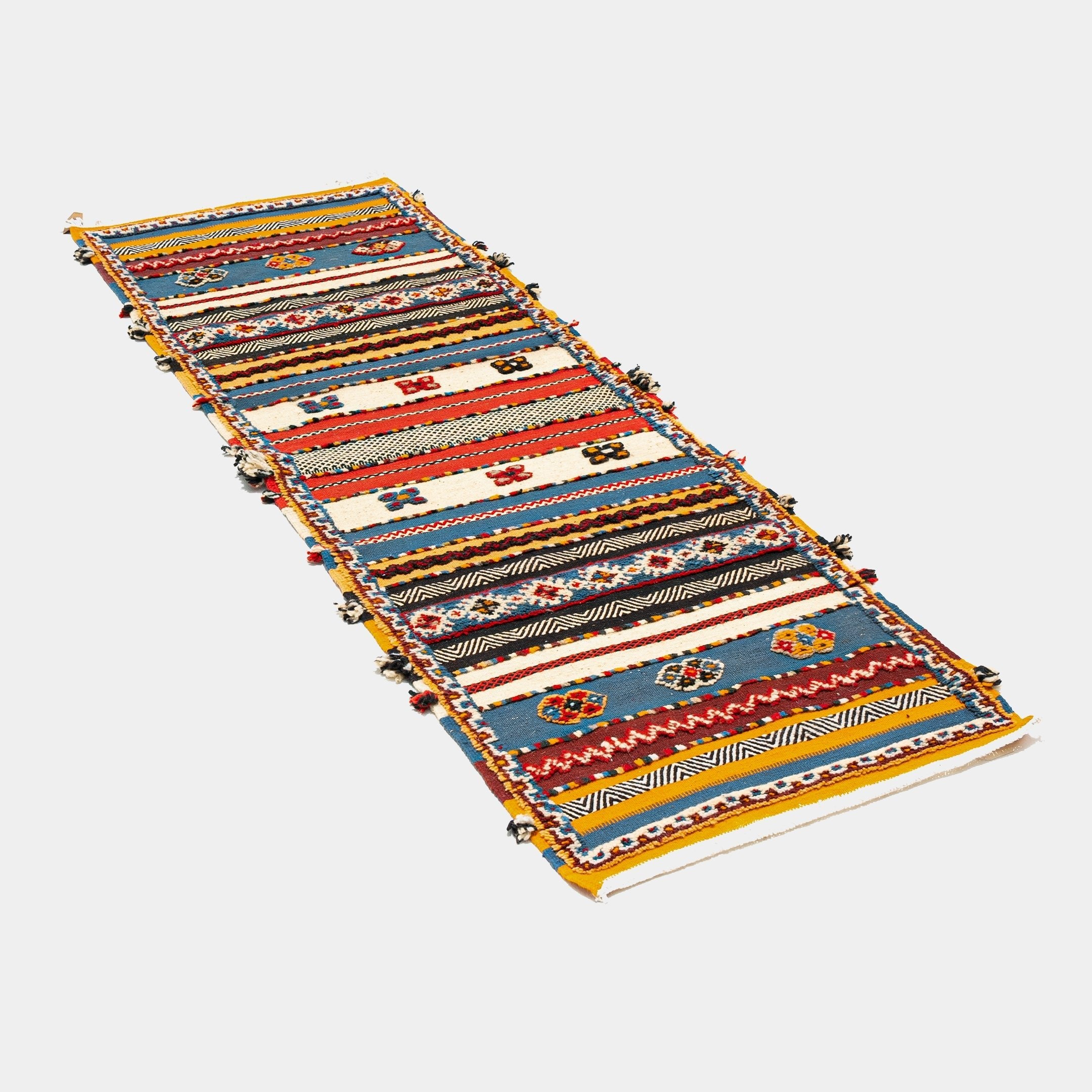 Berber Kilim Runner- Glawi Taznakht - Berber Kilim