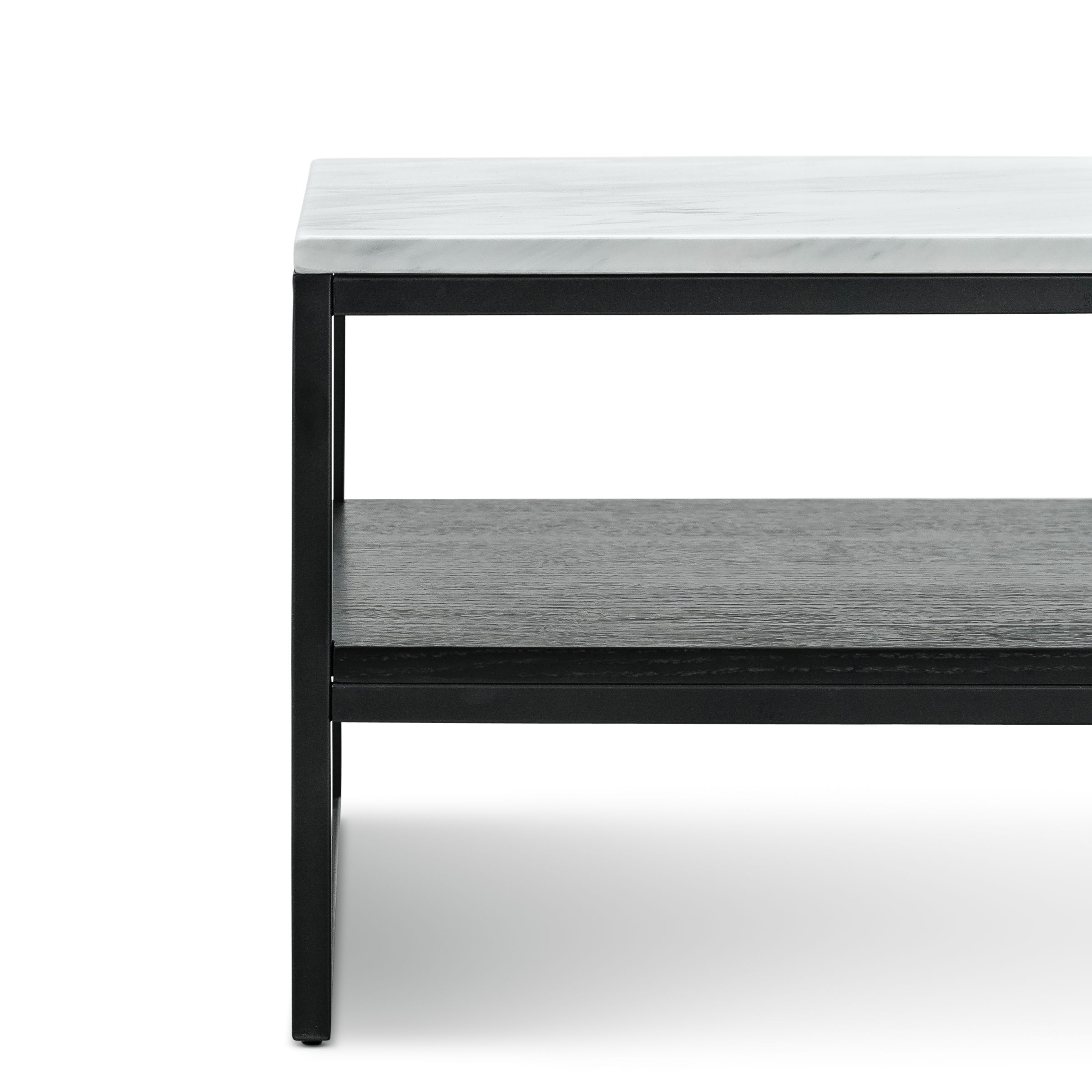 Blake White Marble Coffee Table - Coffee Table