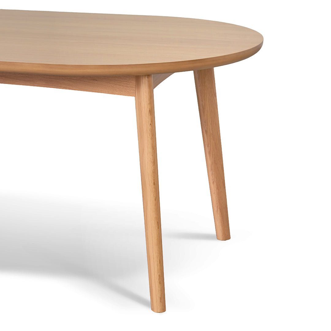 Calrson 1.85m Dining Table - Natural Oak - Dining Tables