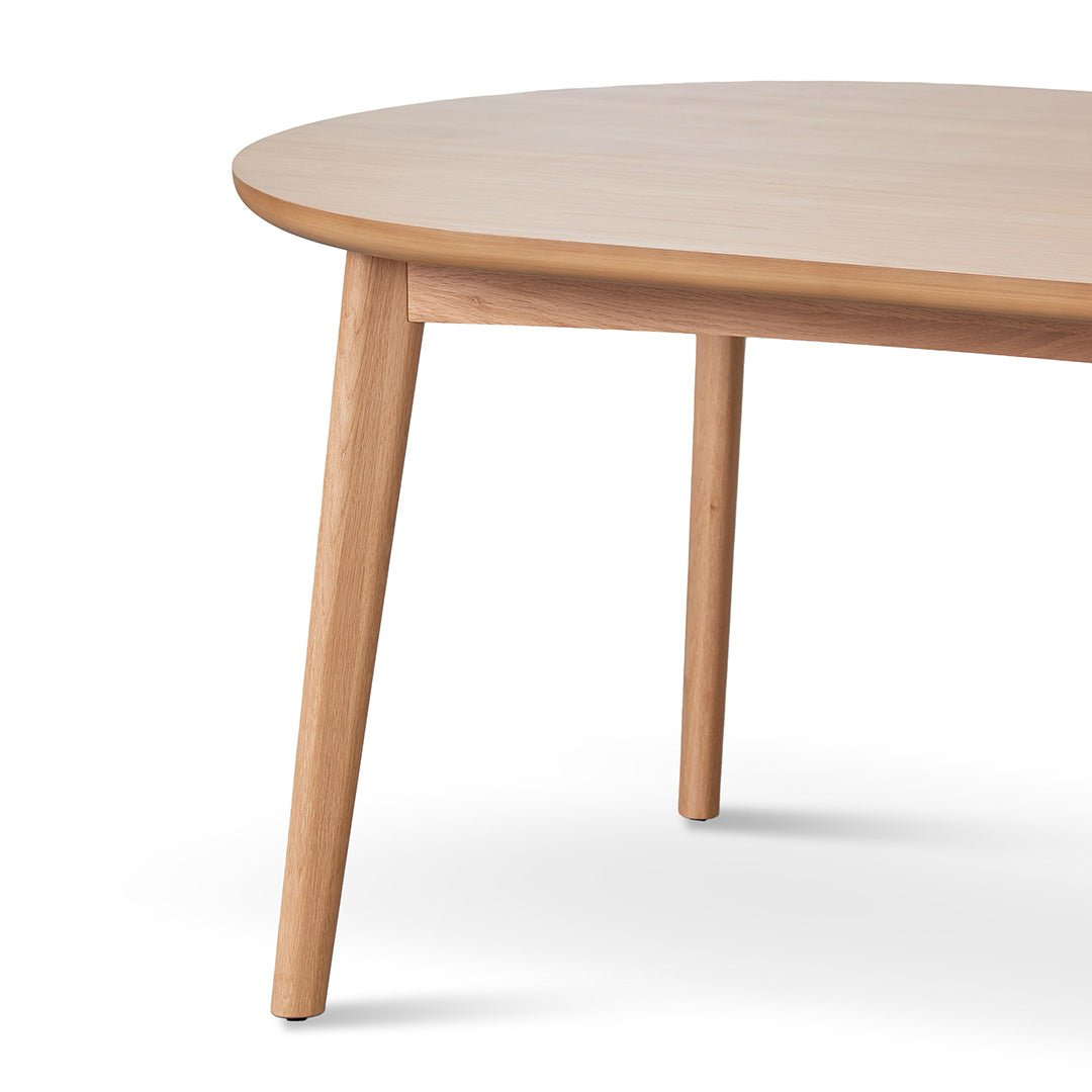 Calrson 1.85m Dining Table - Natural Oak - Dining Tables