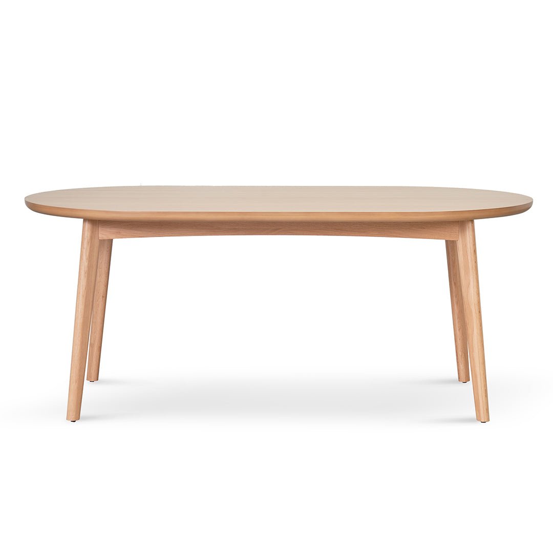 Calrson 1.85m Dining Table - Natural Oak - Dining Tables
