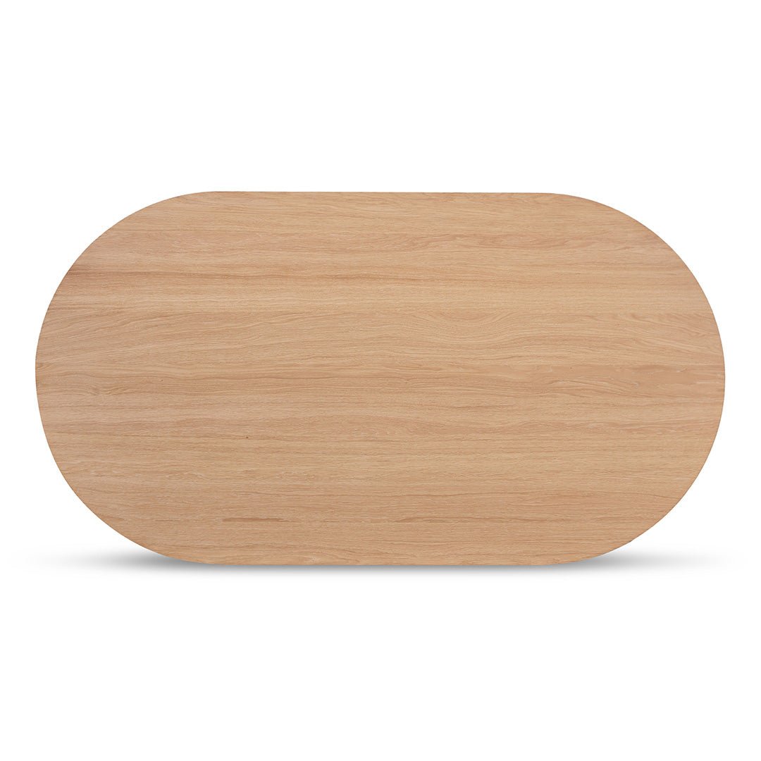 Calrson 1.85m Dining Table - Natural Oak - Dining Tables