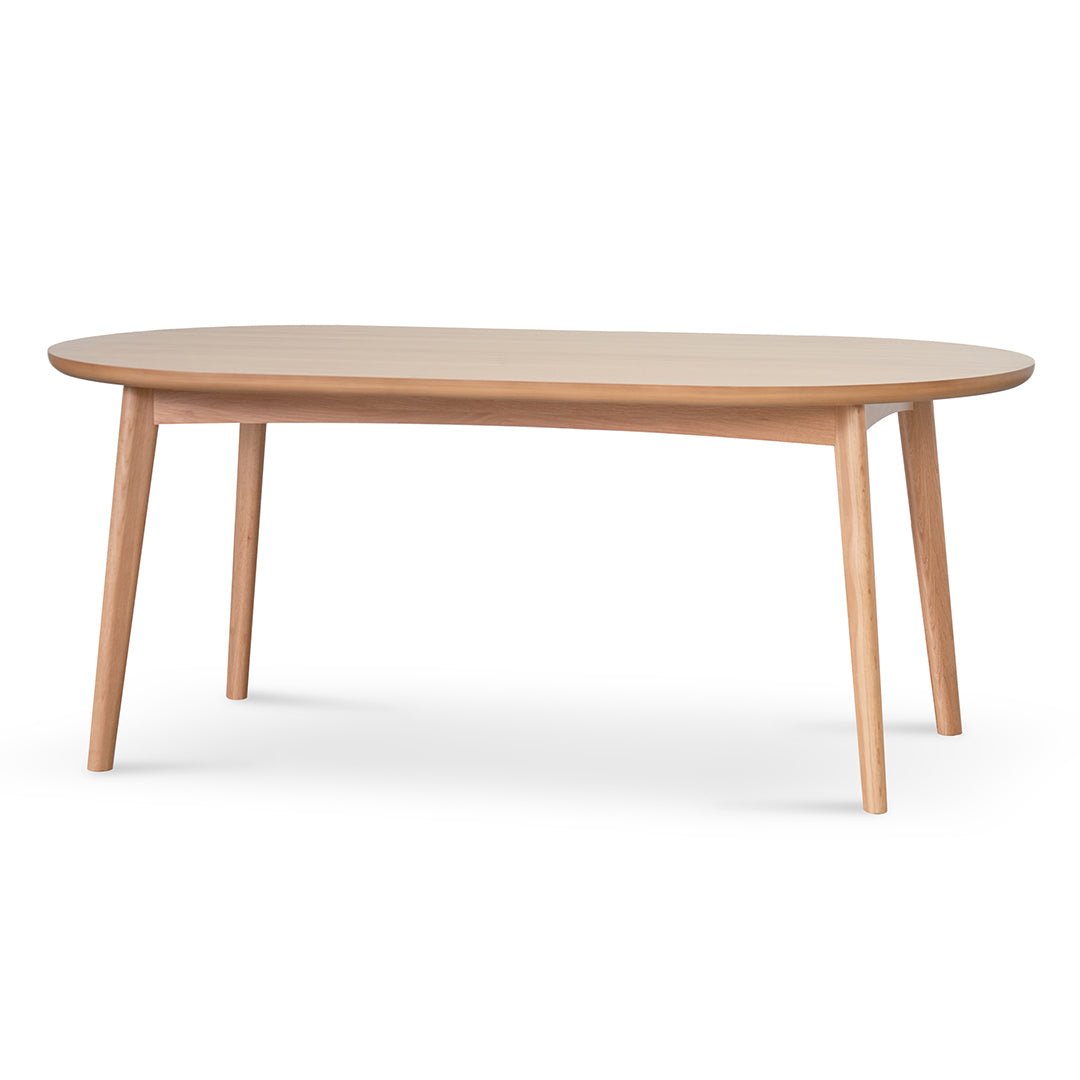 Calrson 1.85m Dining Table - Natural Oak - Dining Tables