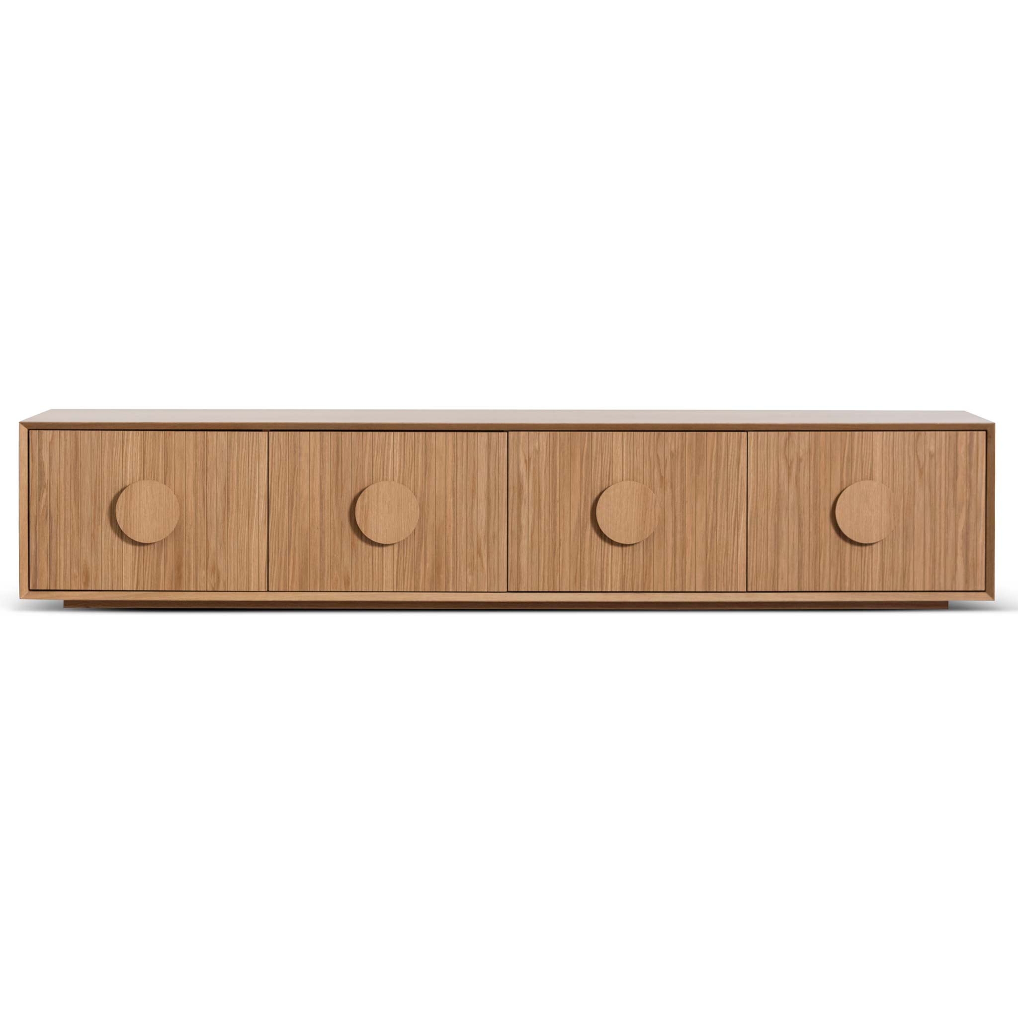 Calvin Wooden TV Stand - Natural - TV Units