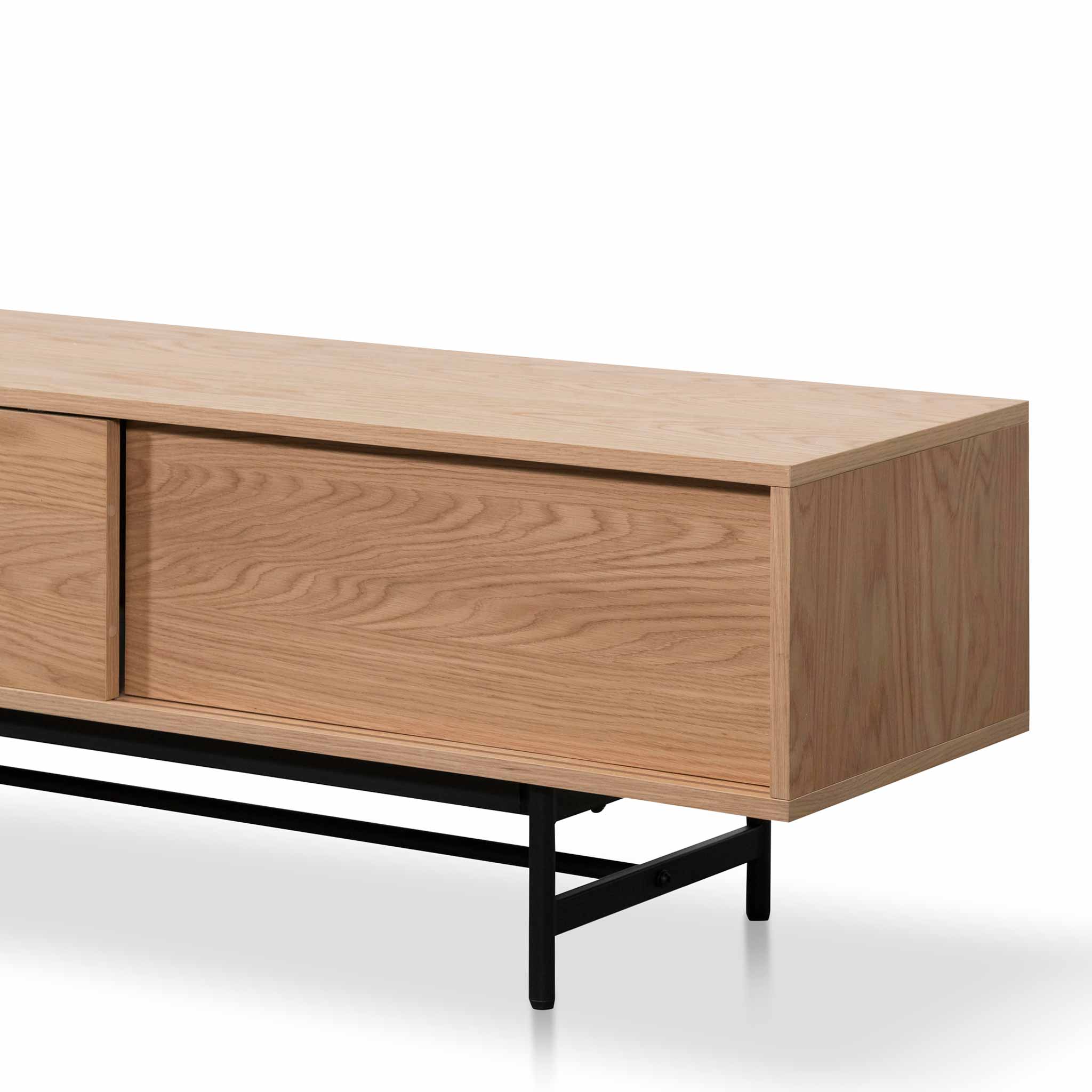 Cassandra Wooden TV Stand - Natural - TV Units