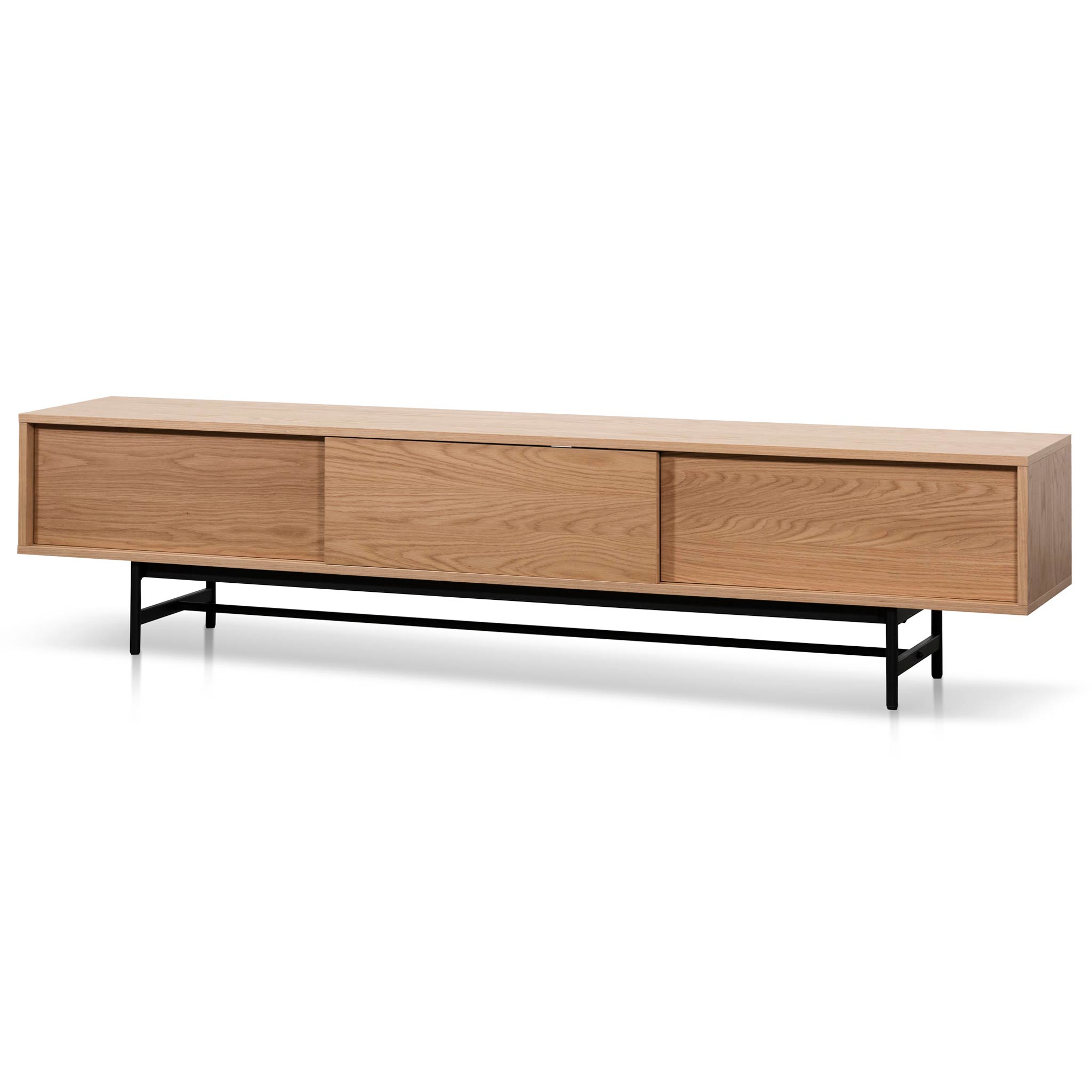 Cassandra Wooden TV Stand - Natural - TV Units
