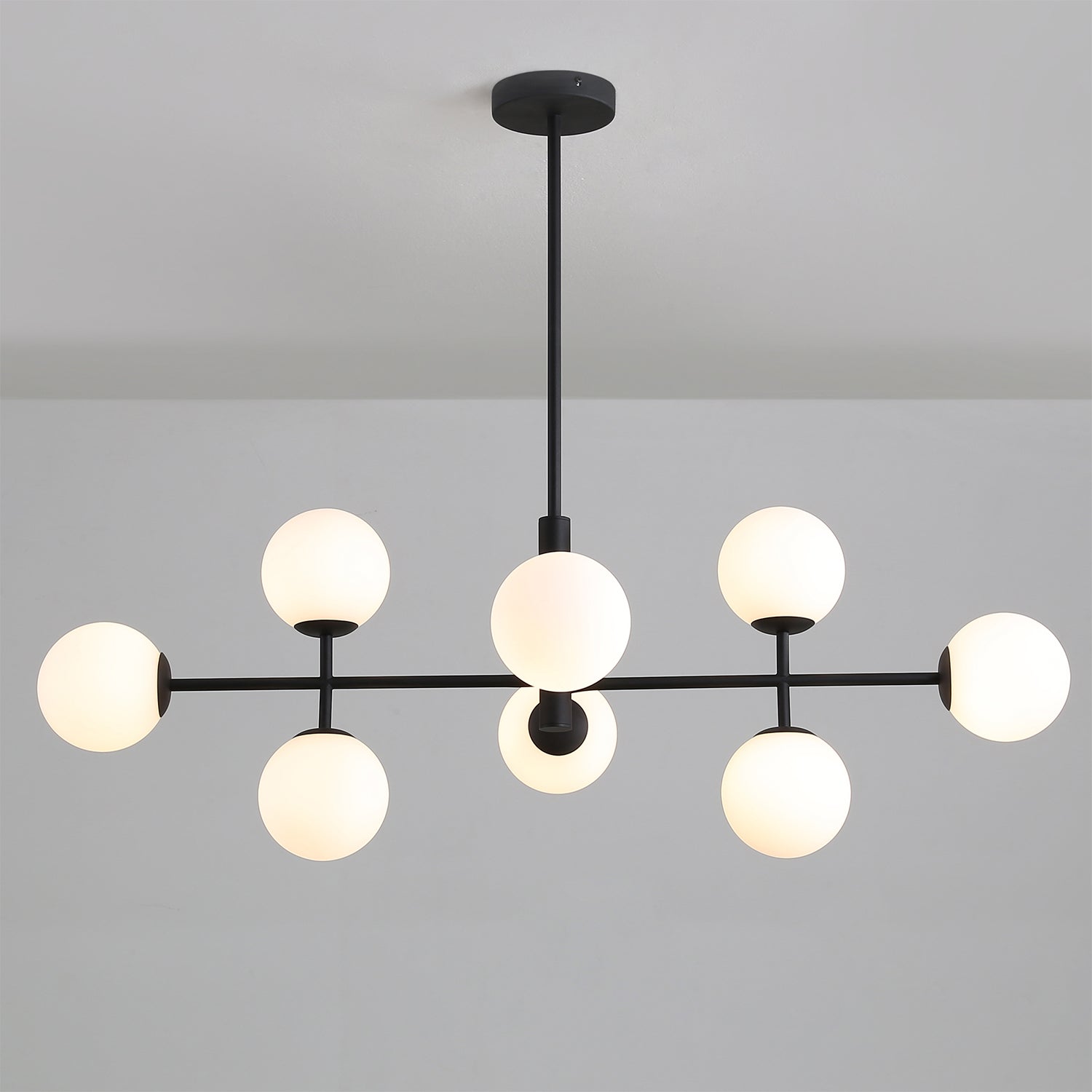 Ceiling Lamp Doris / Glass & Metal - Ceiling Lamp