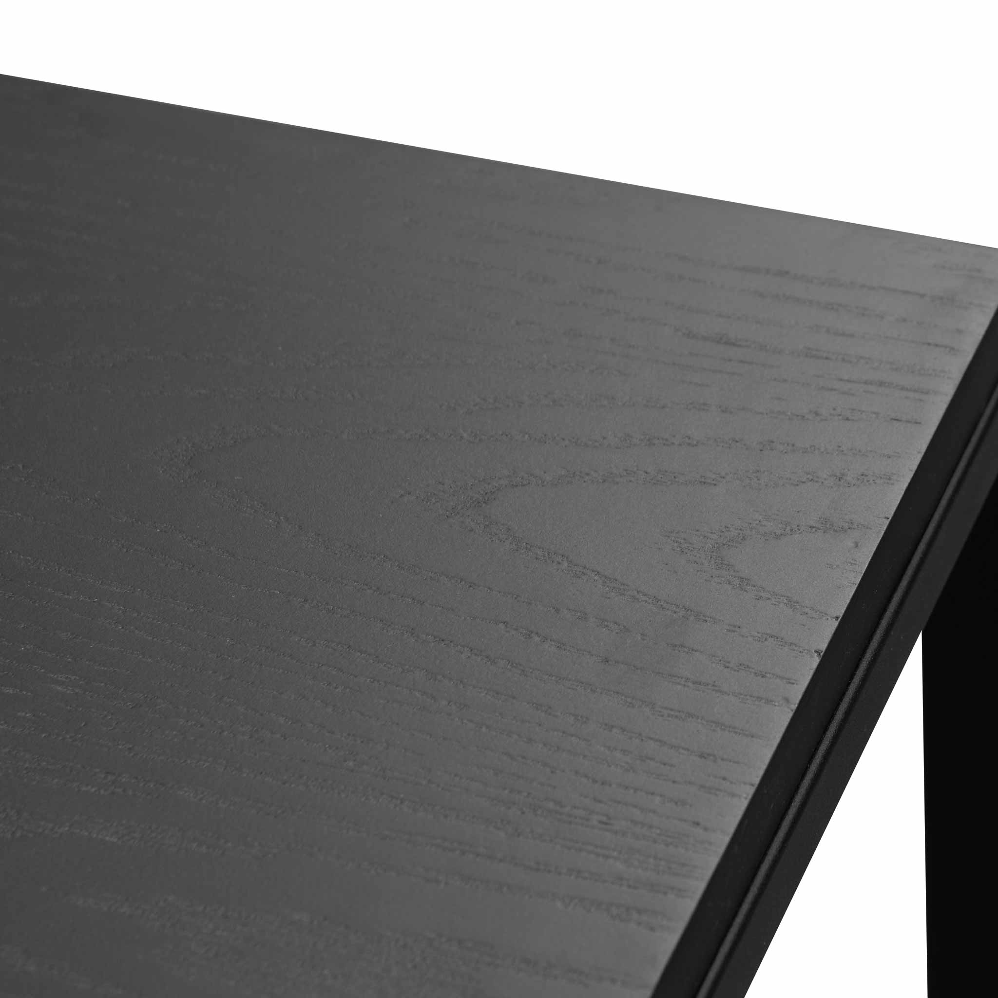 Chie 1.6m Console Table - Full Black - Console