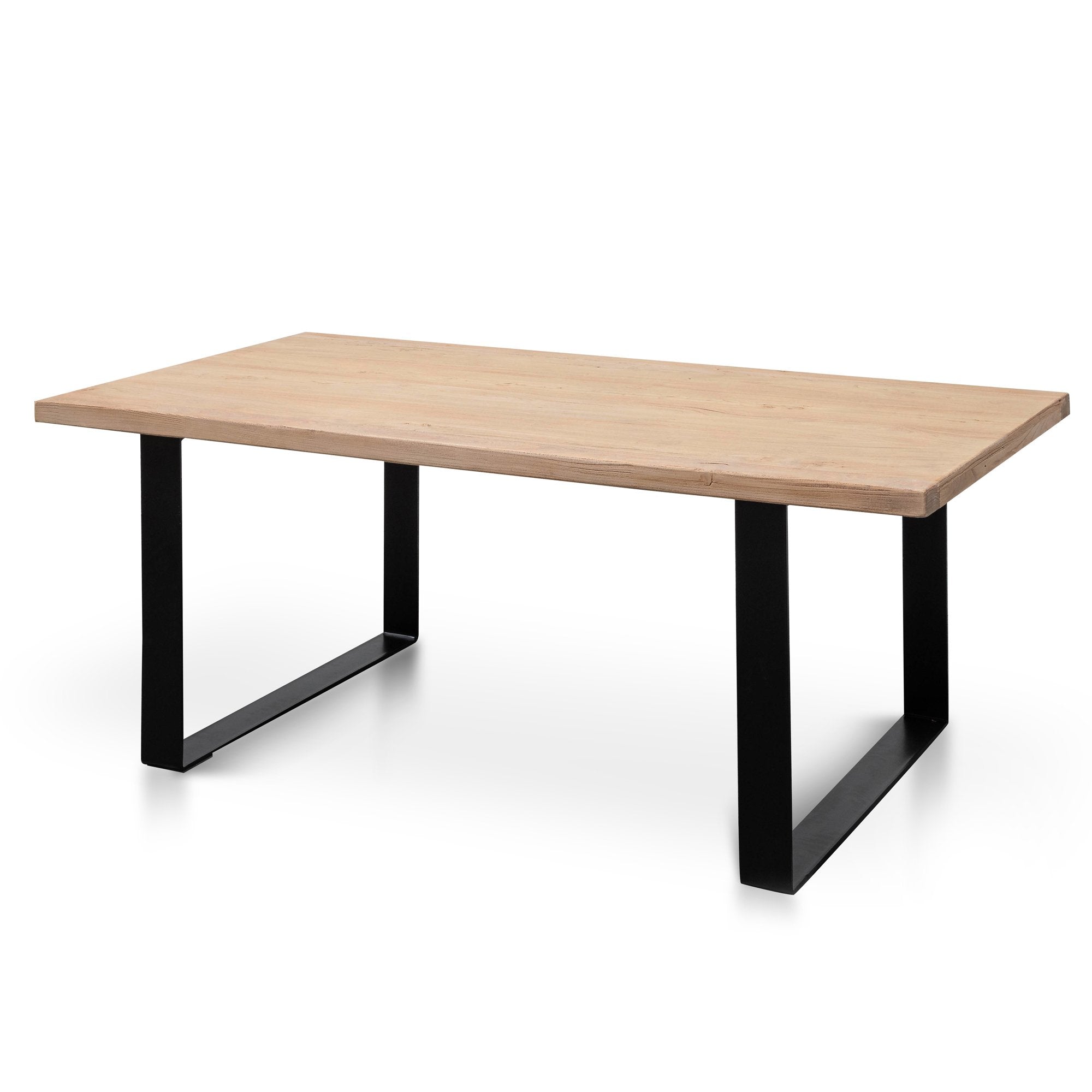 Christy Reclaimed Wood 2m Dining Table - Rustic Natural - Dining Tables