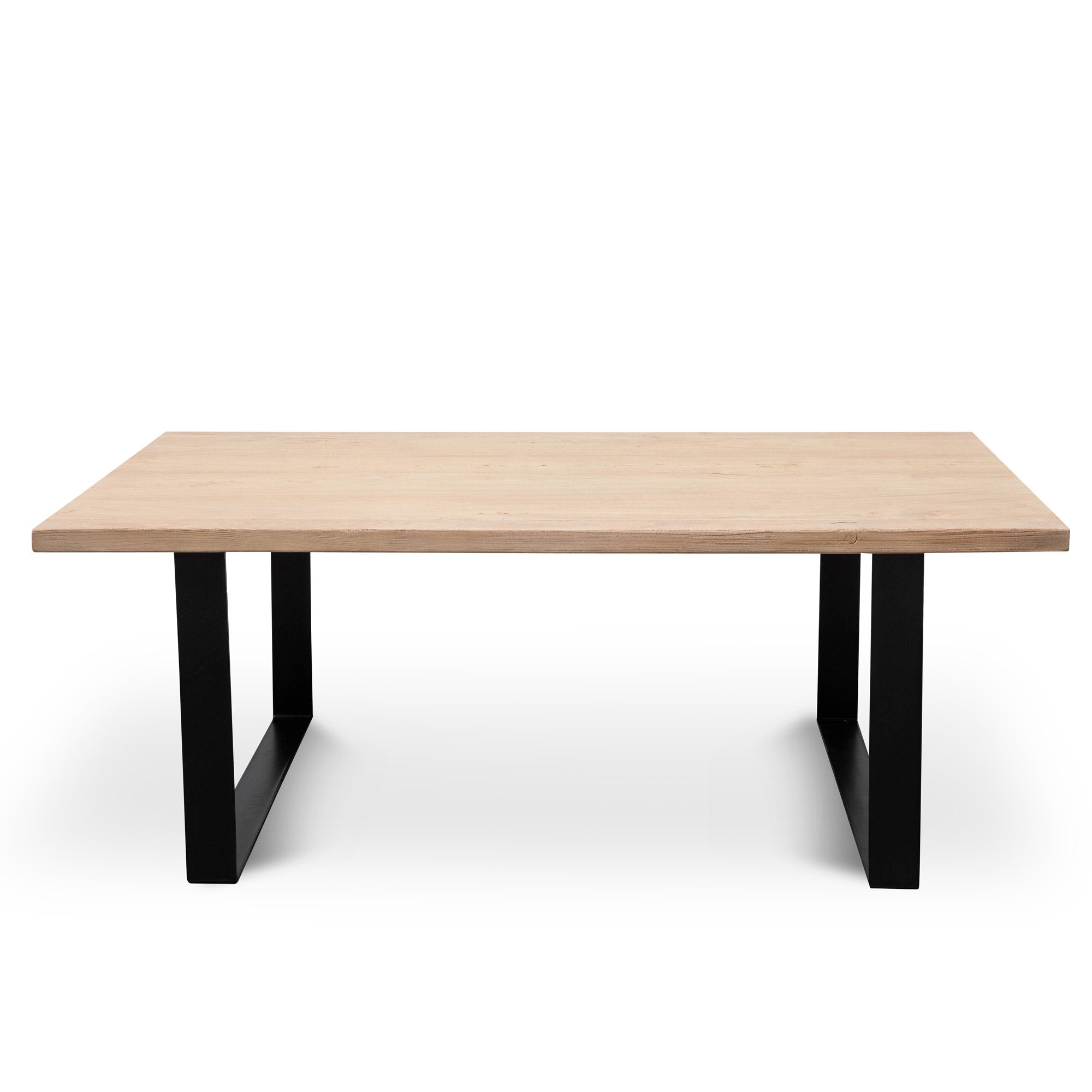 Christy Reclaimed Wood 2m Dining Table - Rustic Natural - Dining Tables