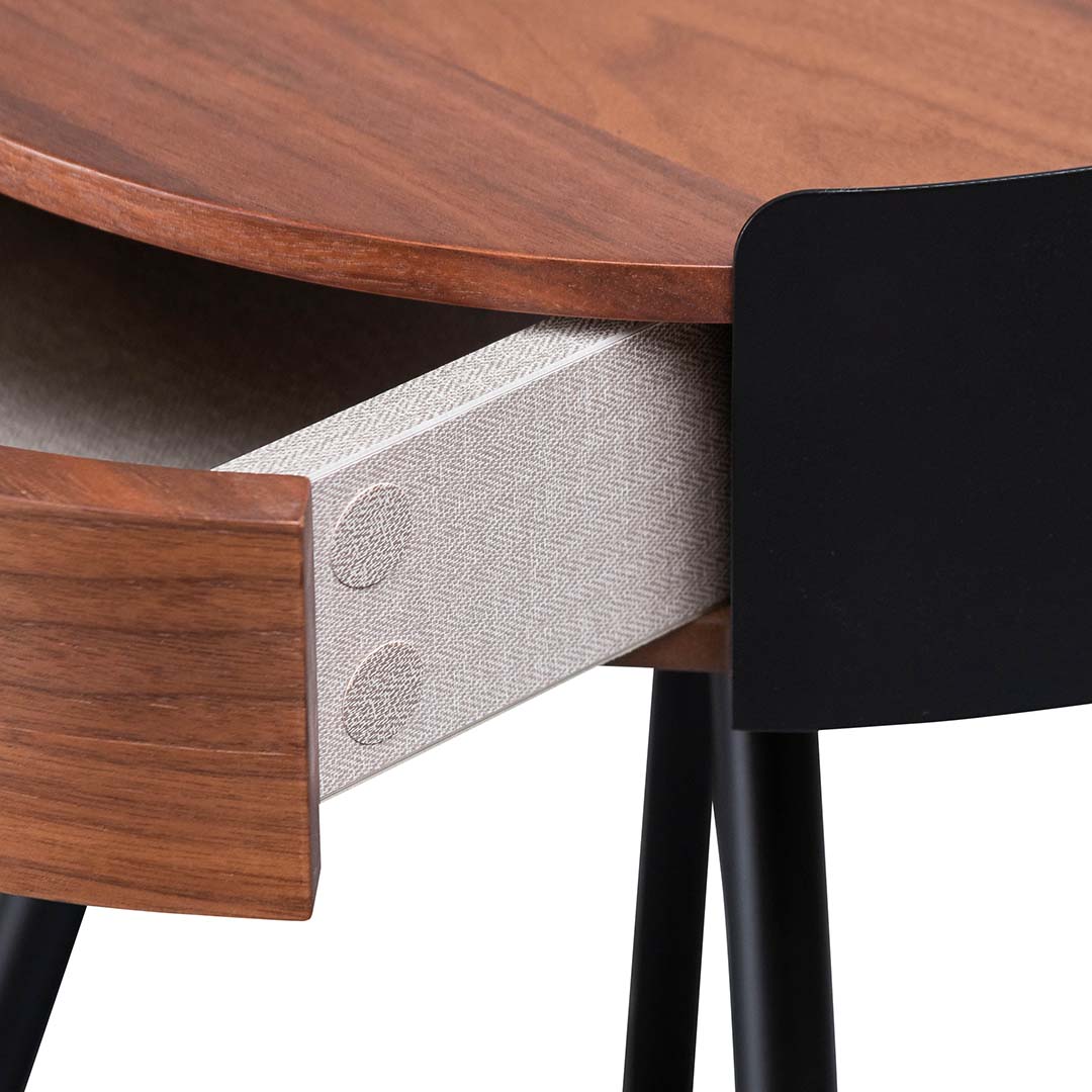 Colin Side Table - Walnut - Bedside Tables
