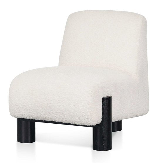 Damien Chair - Ivory White Boucle - Armchairs
