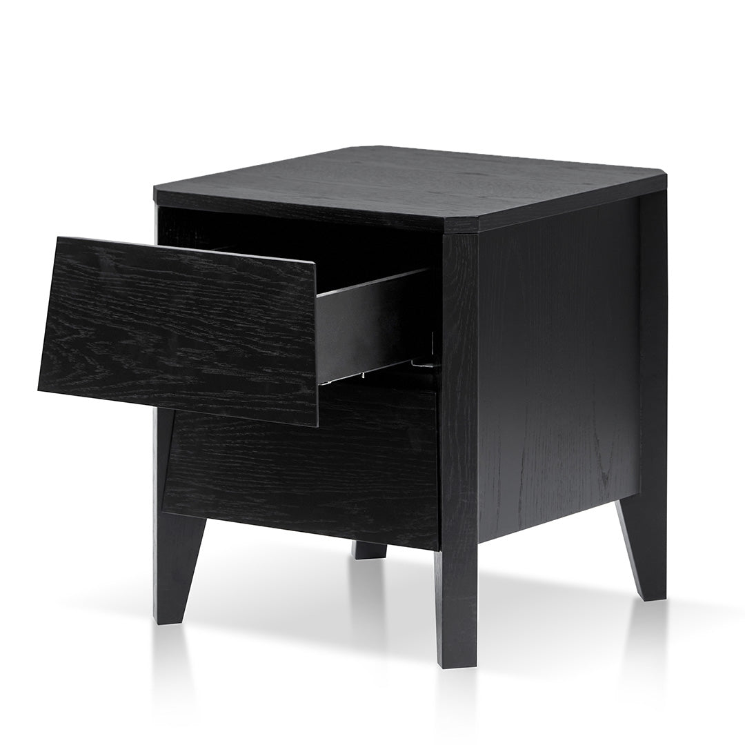 Dantes Bedside Table - Black - Bedside Tables