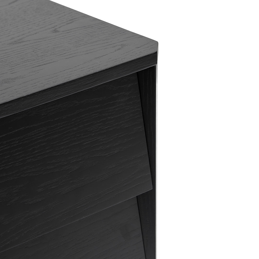 Dantes Bedside Table - Black - Bedside Tables