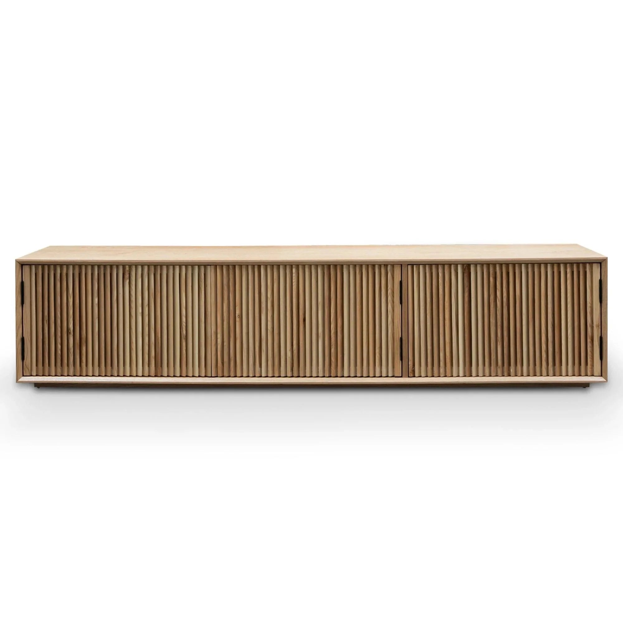 Delilah Wooden TV Entertainment Unit - Natural Ash - TV Units