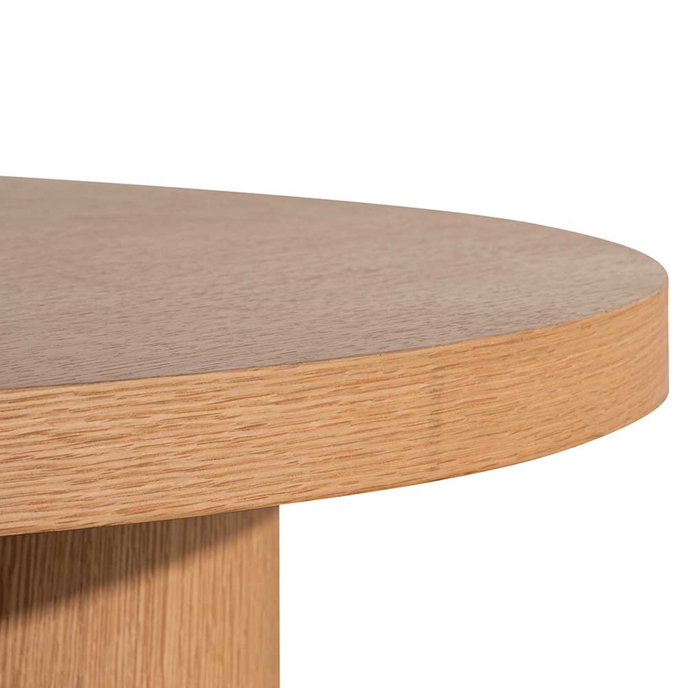 Dominic Wooden Round Coffee Table - Coffee Table