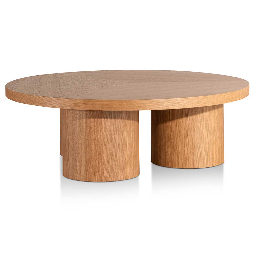 Dominic Wooden Round Coffee Table - Coffee Table