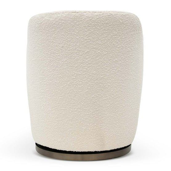 Everett Armchair - Ivory White Boucle - Armchairs