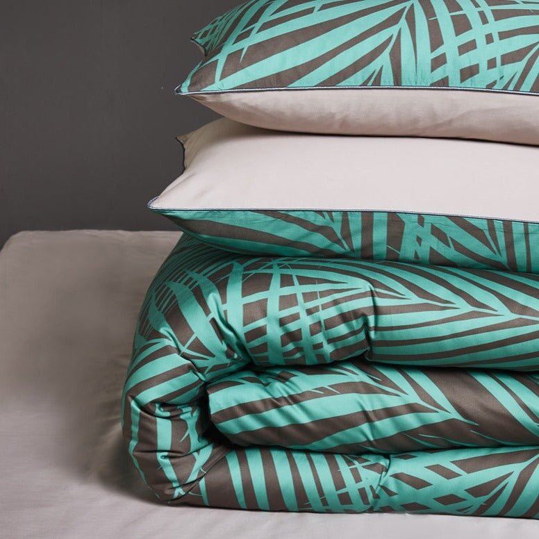 Fern Duvet Cover Set (Egyptian Cotton, 500 TC) - Duvet Covers