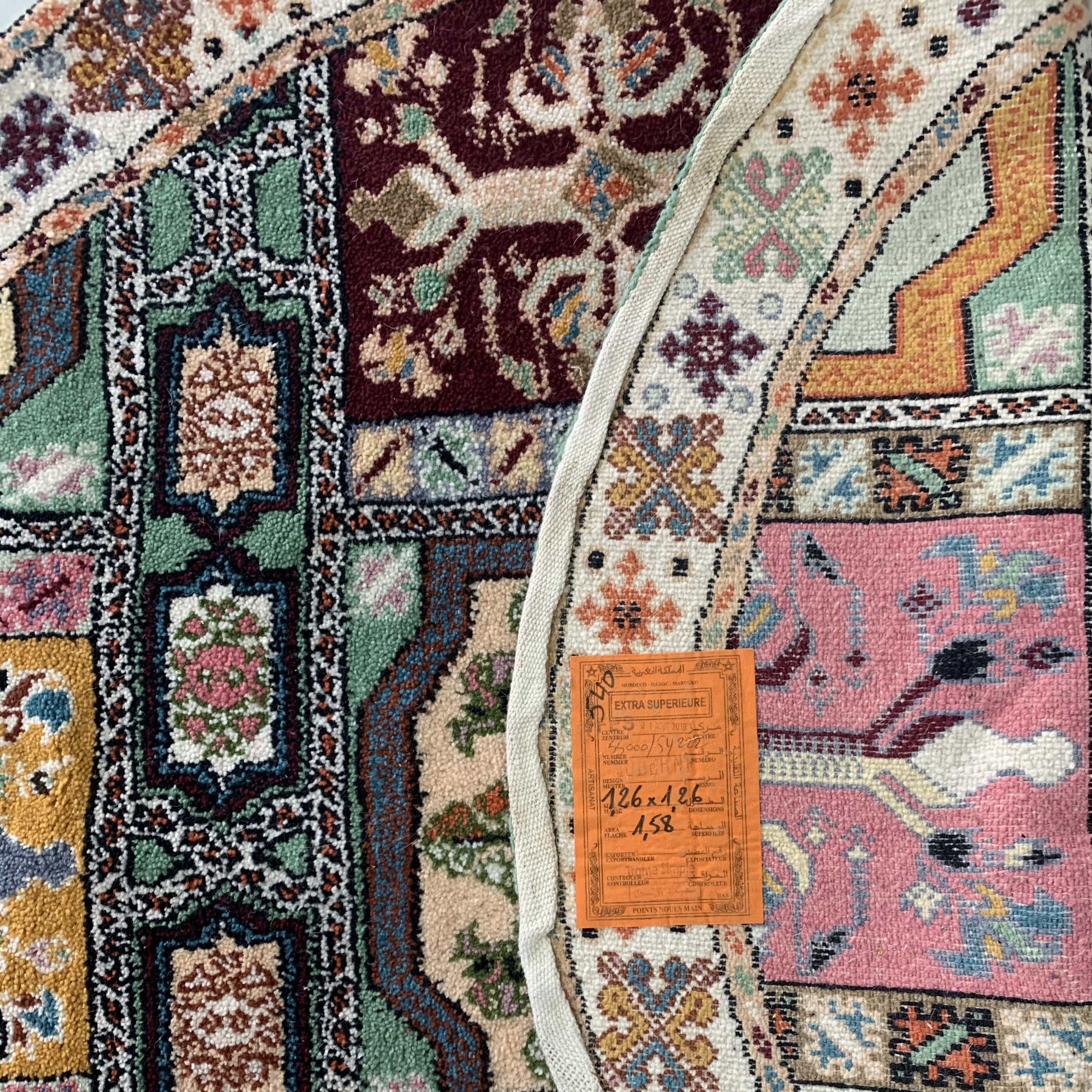 Fez Round Carpet - Mediouna Medallions - Fez Carpet