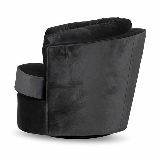 Gary Velvet Armchair - Cosmic Grey - Armchairs