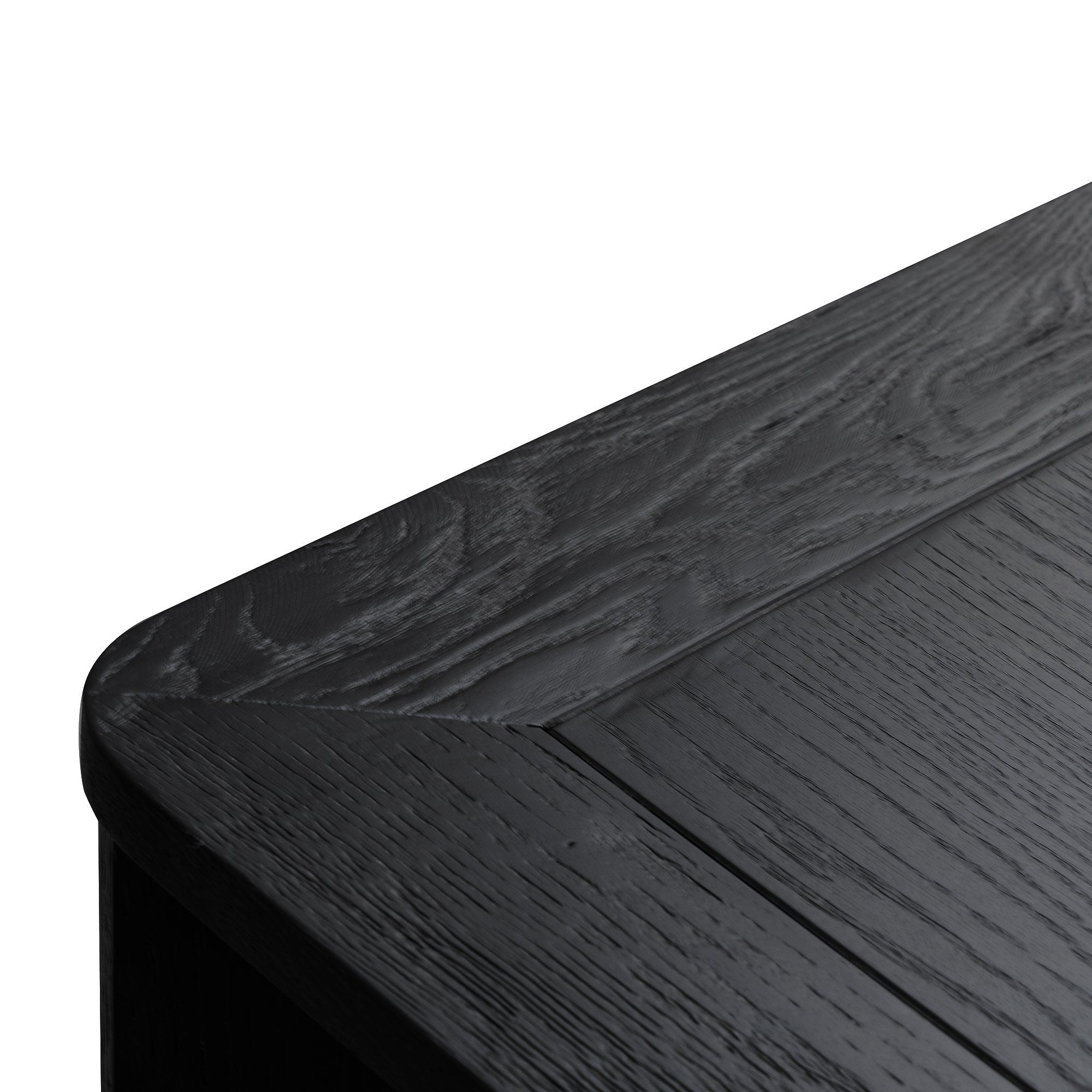 Gilliard 2.4m Wooden Dining Table - Full Black - Dining Tables