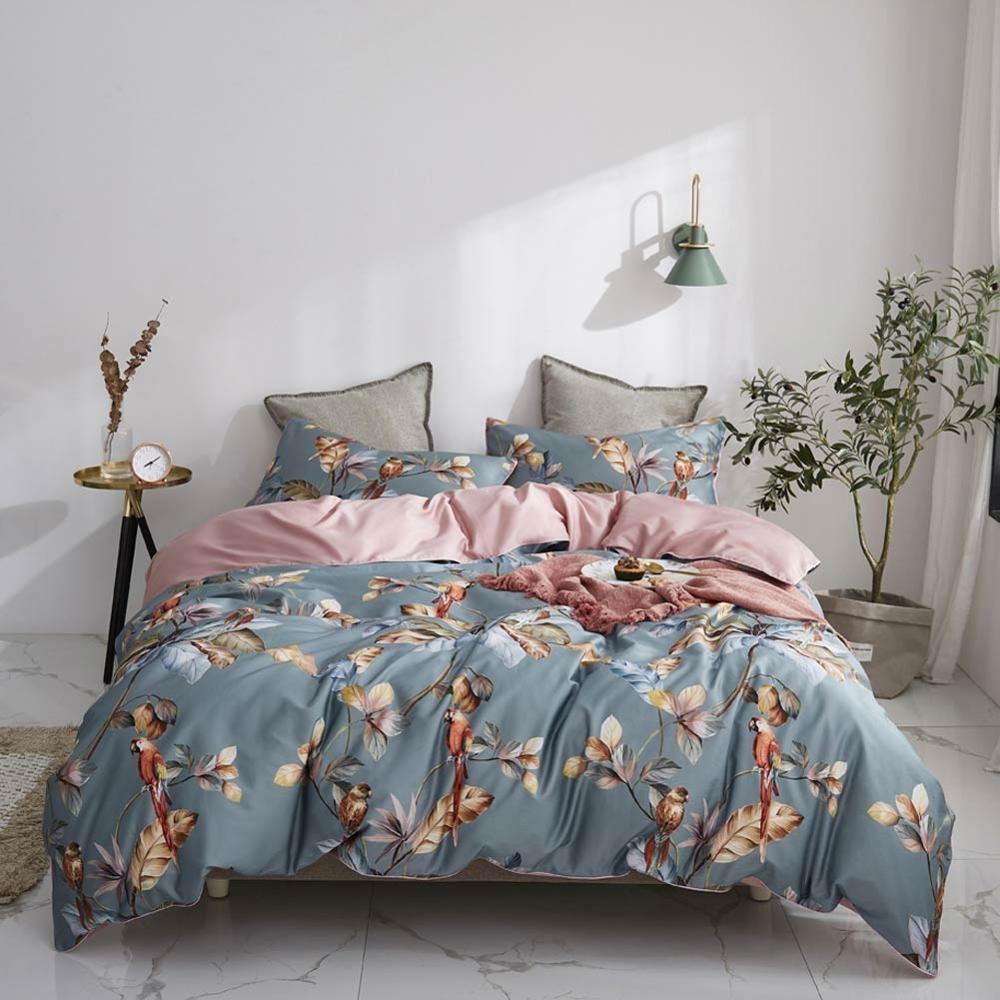 Harmony Duvet Cover Set (Egyptian Cotton, 500 TC) - Duvet Covers
