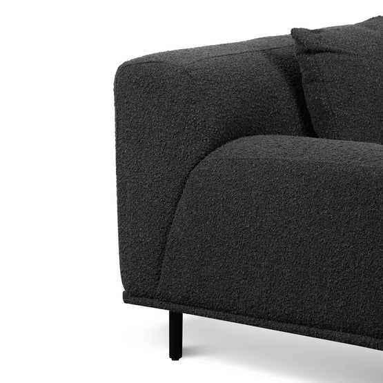 Harper Armchair - Charcoal Boucle - Armchairs