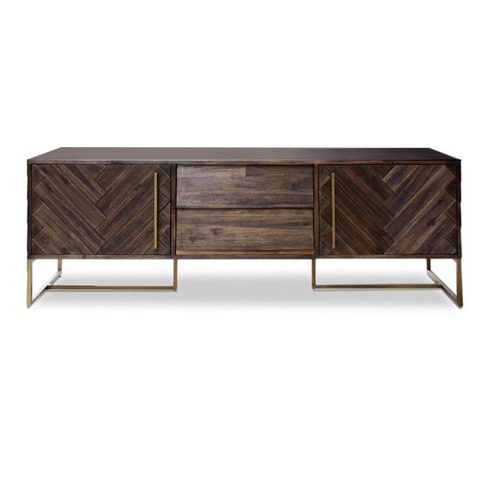 Harper Herringbone Entertainment Unit - TV Units