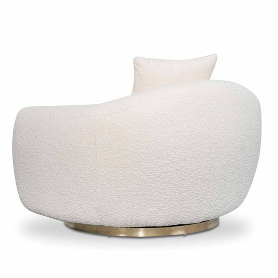 Harrison Armchair - Ivory White Boucle - Armchairs
