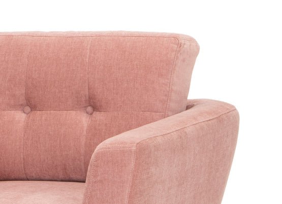 Hugo Armchair - Dusty Blush - Armchairs