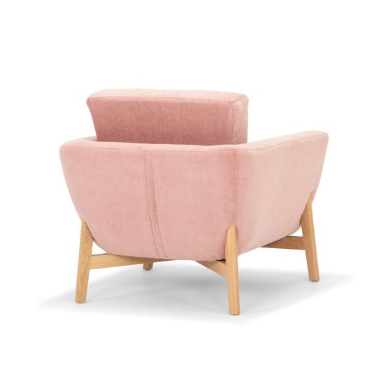 Hugo Armchair - Dusty Blush - Armchairs