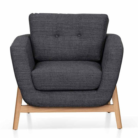 Hugo Armchair - Metal Grey - Armchairs