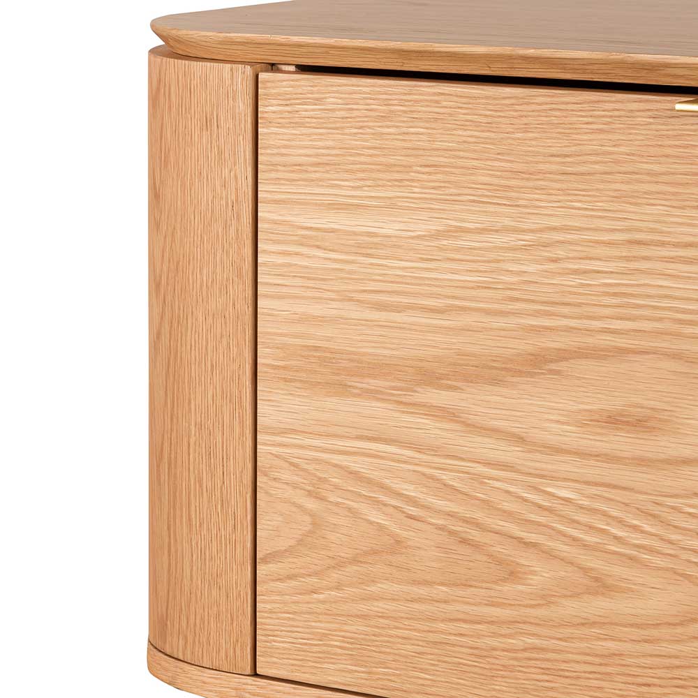 Hunter TV Stand - Natural Oak - TV Units