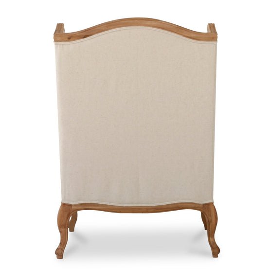 Julian Wingback Armchair - Light Beige - Armchairs