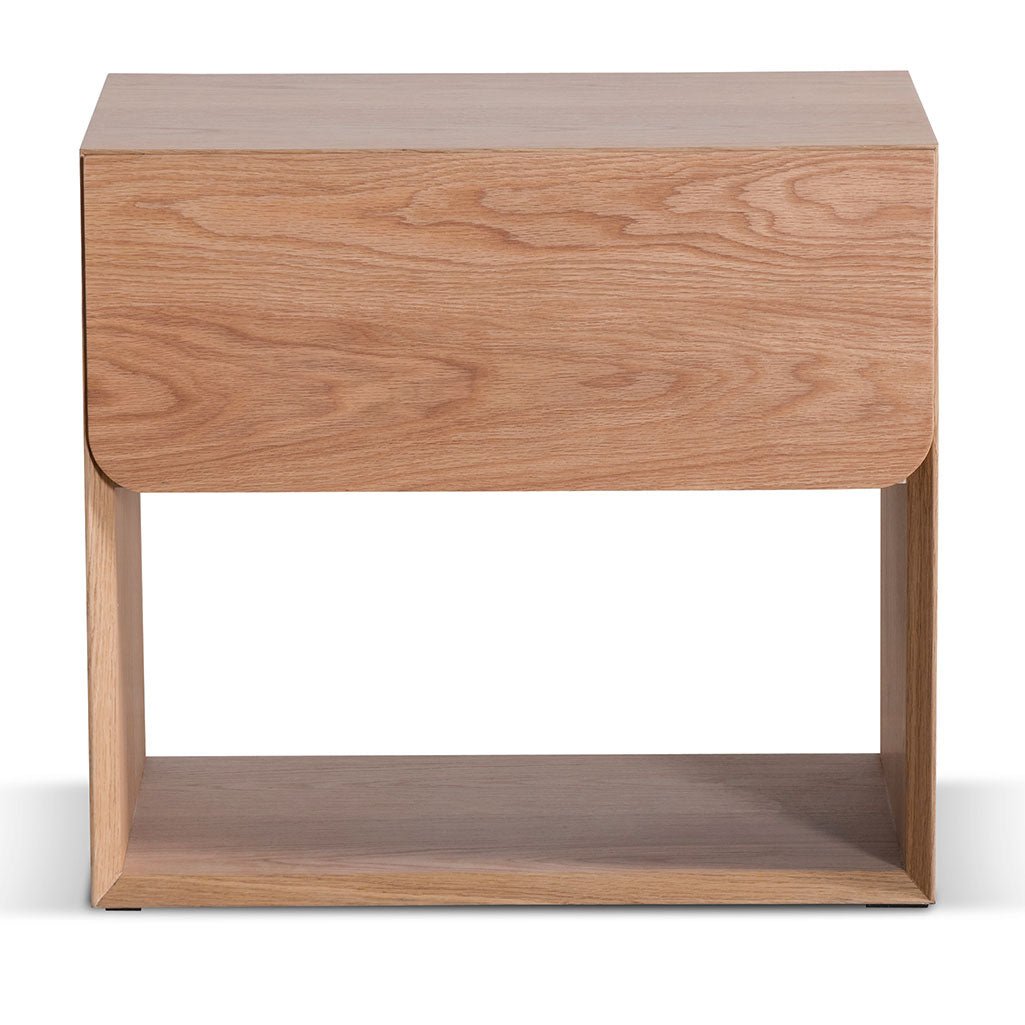 Kali Oak Bedside Table - Natural - Bedside Tables