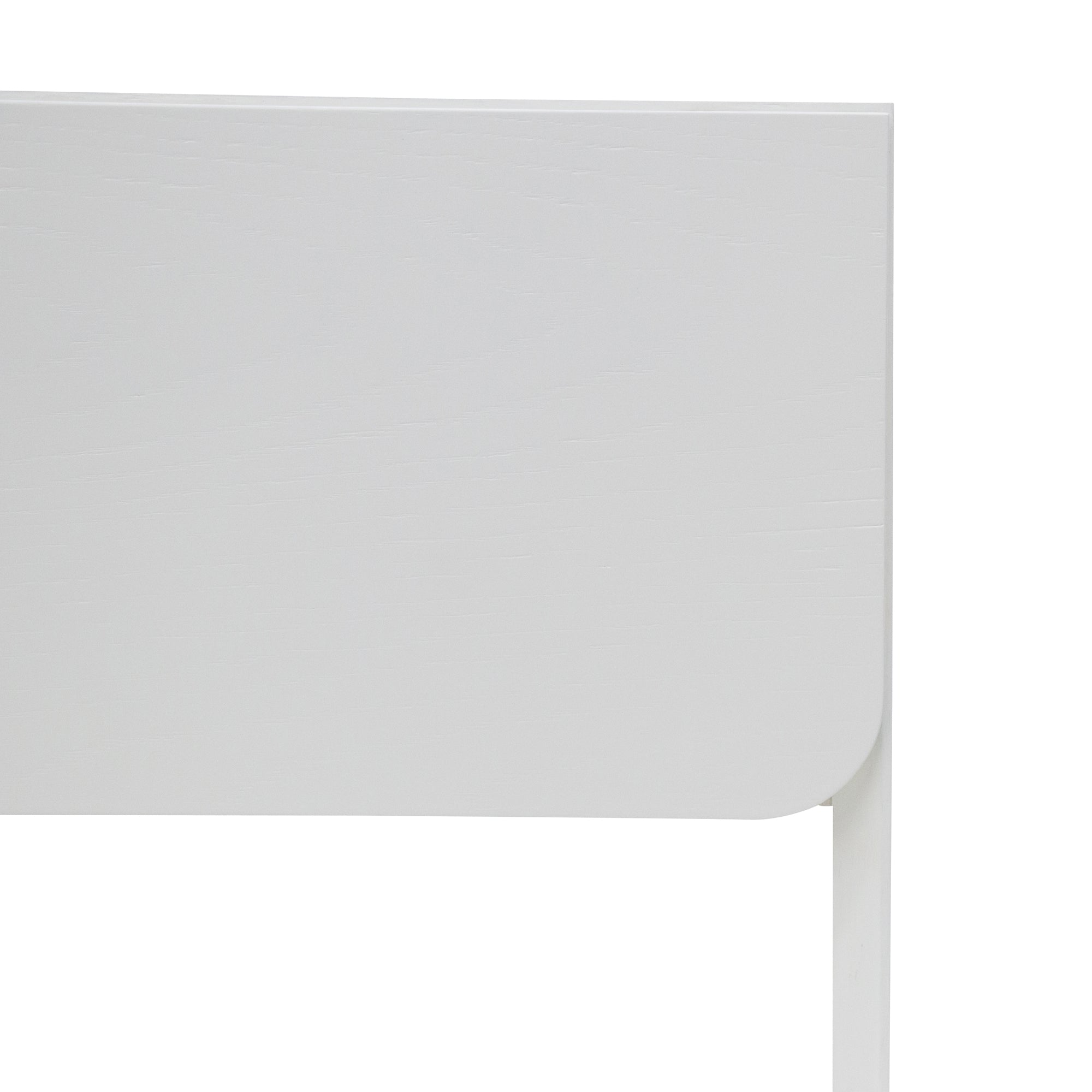 Kali Oak Bedside Table - White - Bedside Tables