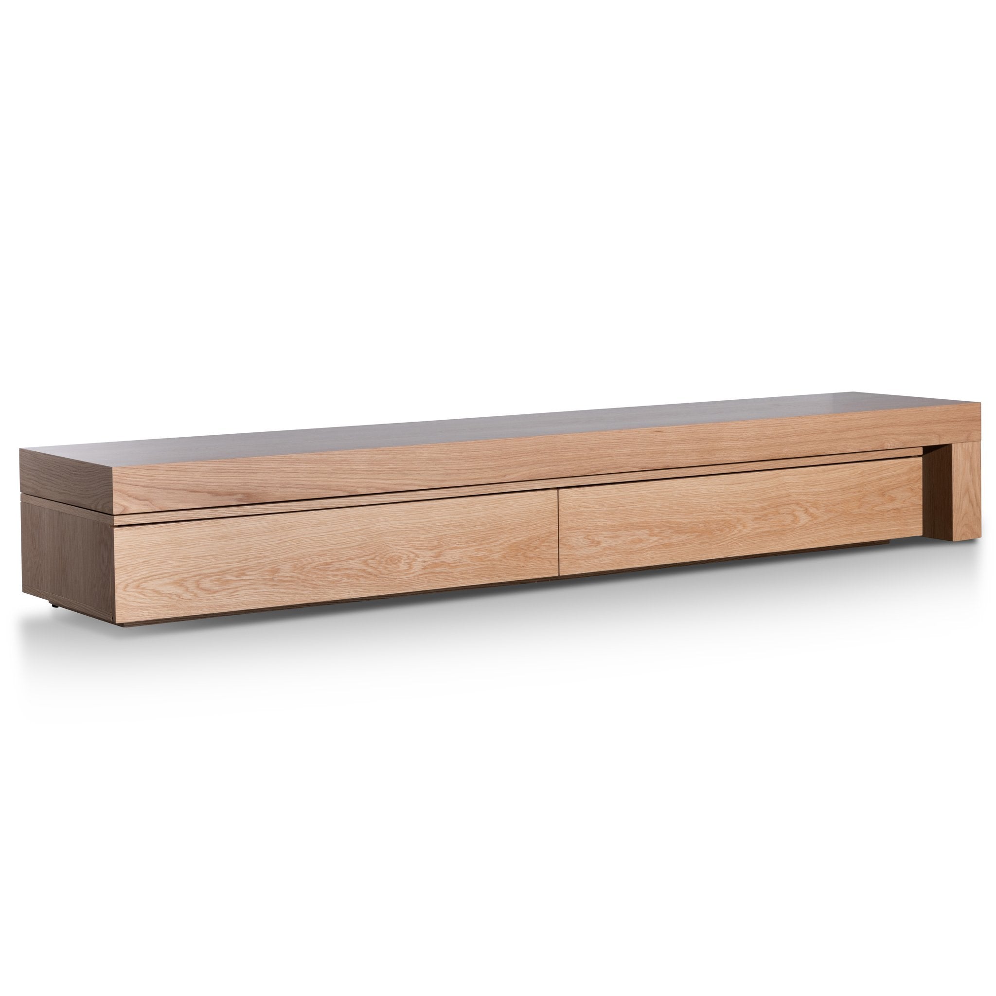 Katherine Extendable TV Stand - Natural Oak - TV Units